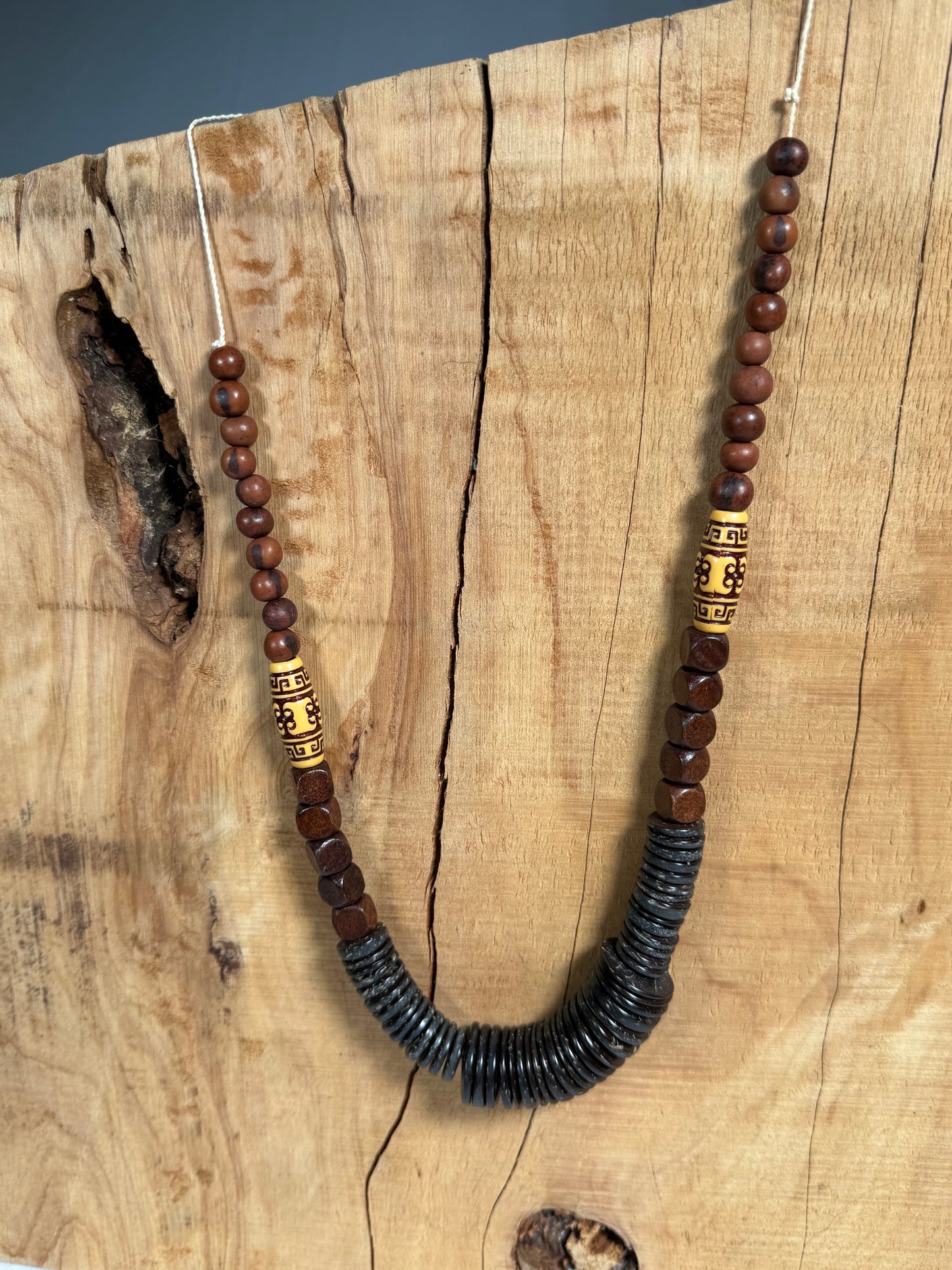 Coconut Path Necklace by Marisol