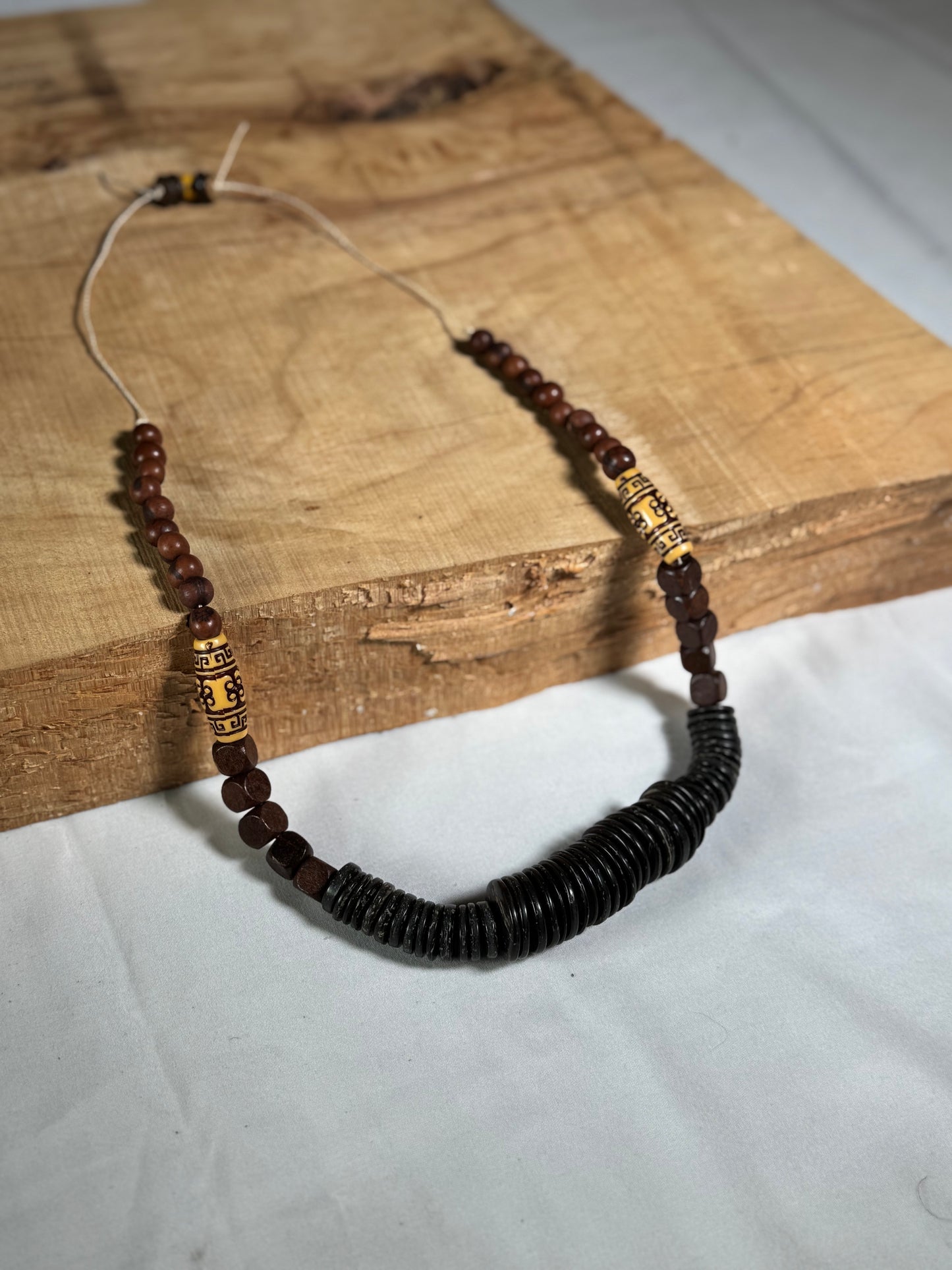 Coconut Path Necklace by Marisol