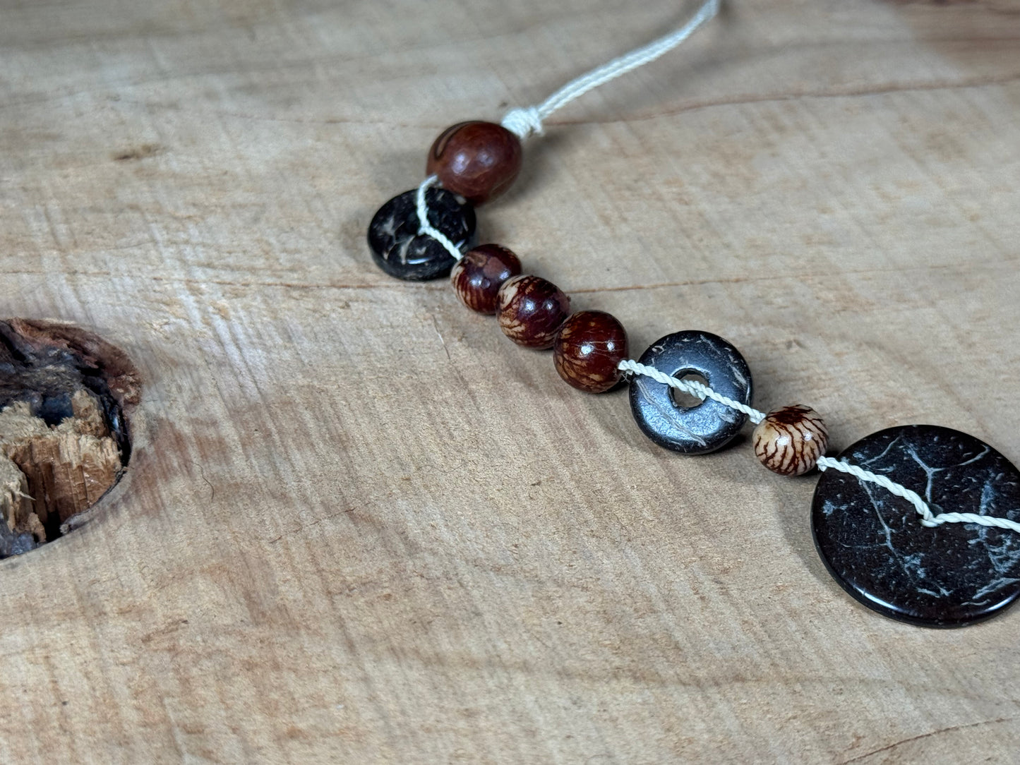 Coconut & Açaí Necklace by Marisol