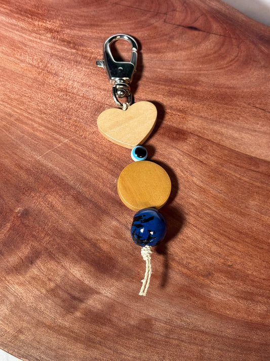 Paxiúba Treasure Keychain by Marisol