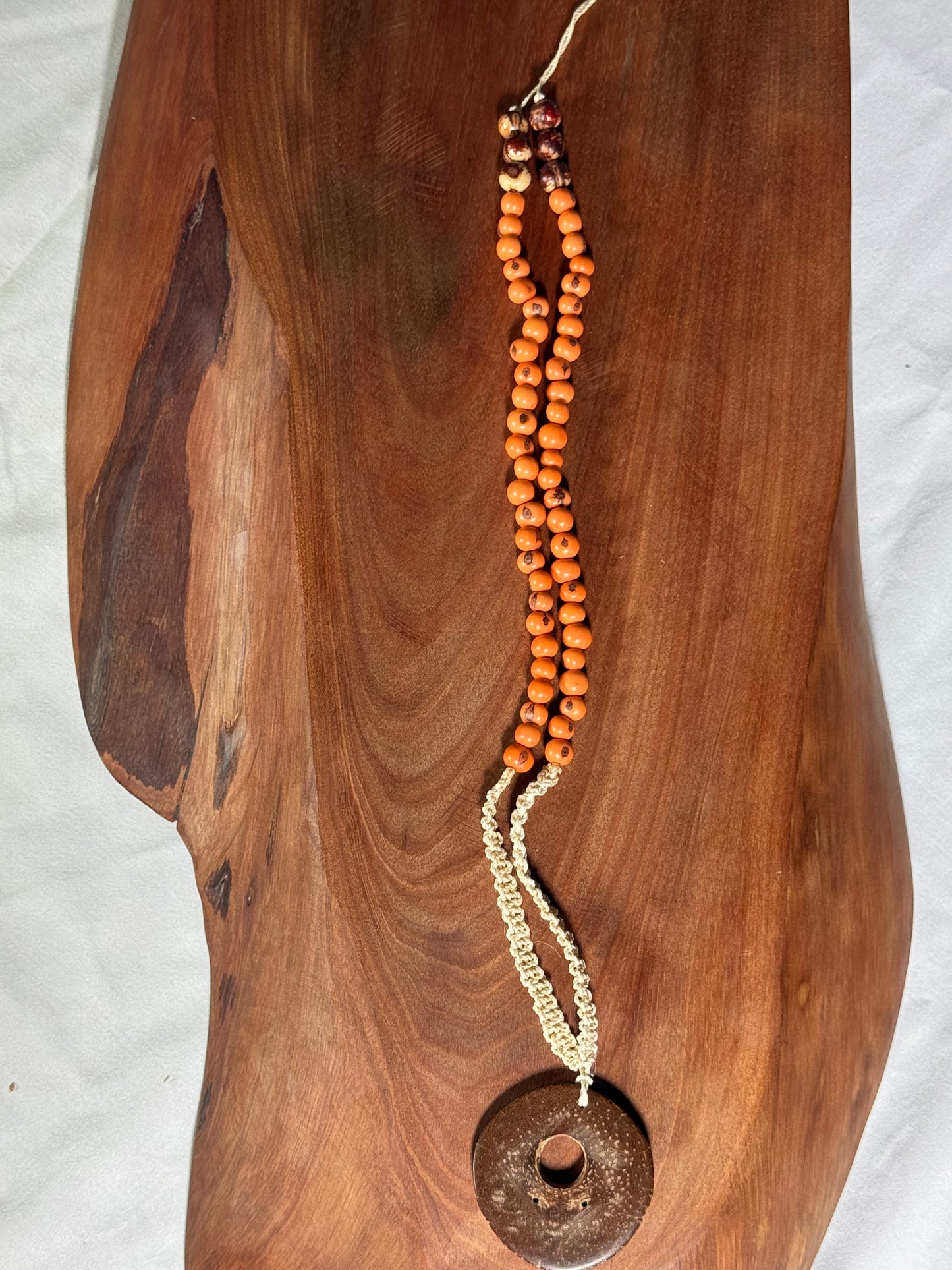 Babassu Mandala Necklace by Marisol