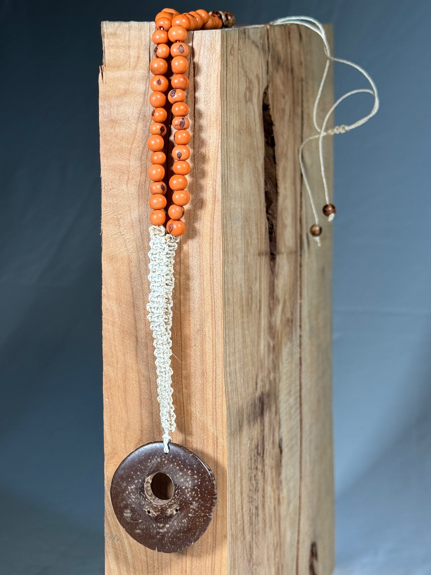 Babassu Mandala Necklace by Marisol