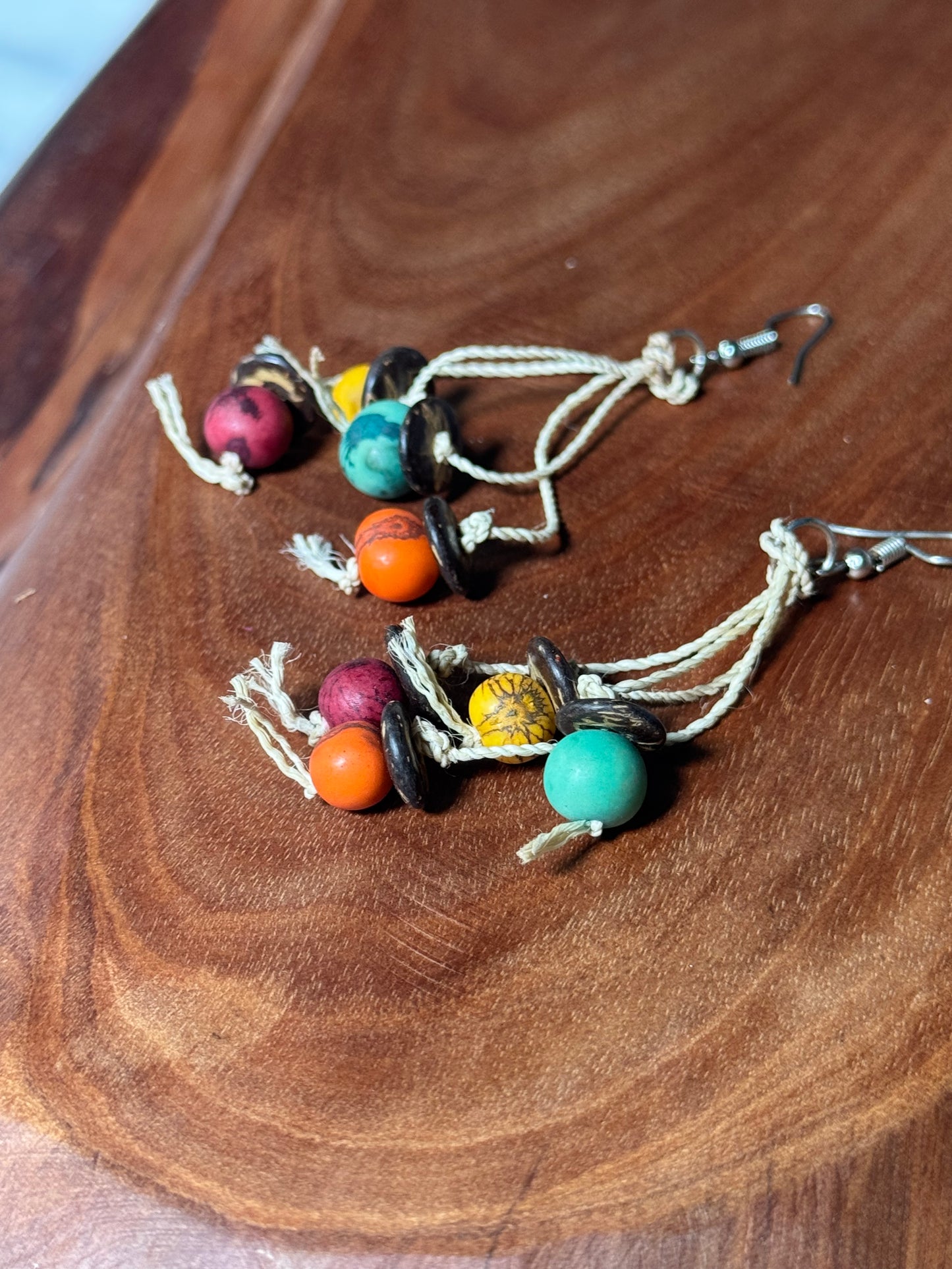 Vibrant Forest Earrings by Marisol