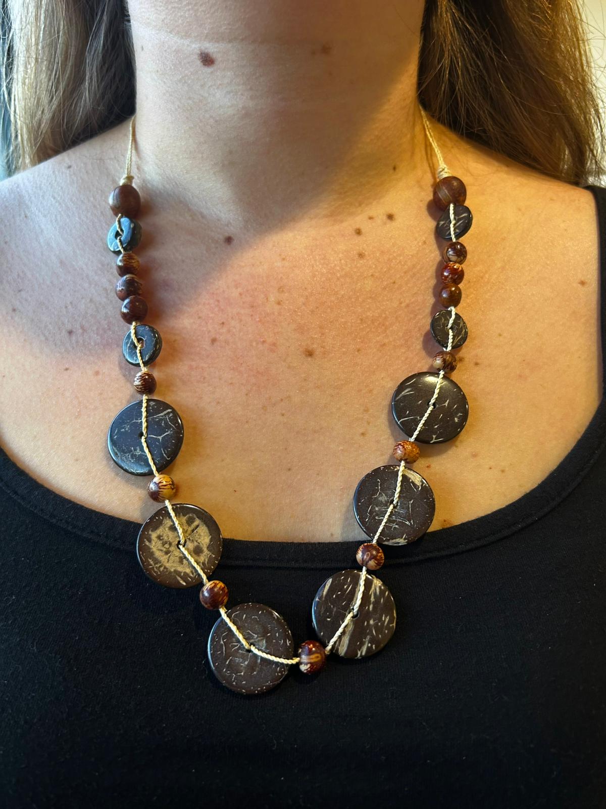 Coconut & Açaí Necklace by Marisol